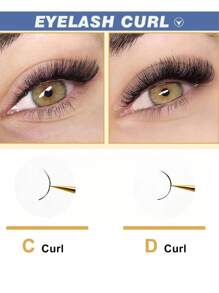 720Fans/Box 10D/12D/14D/16D/18D/20D Premade Fan Lashes 8-15mm Length 0.05 Thickness D Curl Loose Volume Fans Eyelash Extension For Professional Salon Use Lash Clusters, Eyelash Clusters, Individual Eyelashes, Lashes, Fake Lashes - D - View 5