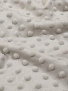 1 件双层绒球羊毛婴儿襁褓毯，柔软舒适，春夏轻便 - 彩色 - 查看 6