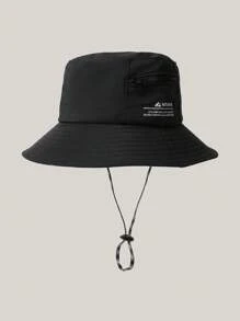 1 件户外可打包速干防水渔夫帽，带零钱袋，男女通用透气户外太阳帽，带口袋 - A - 查看 10