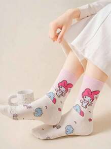 Sanrio Sanrio 4 Pairs Sanrio New Cartoon Parent-Child Socks Cute Big Ear Dog Children Socks