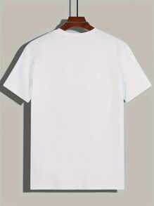 Una camiseta de 100% algodón con un peso de 220 gramos Camiseta Cómoda y Elegante para Hombre con Gráfico de David, Ropa de Verano para Exteriores, Tops de Ropa para Hombre, Regalo para Hombre