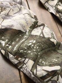 Jeans ajustados con estampado de camuflaje para hombre