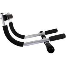 Pull Up Bar Doorway Fitness Home Gym Chin Up Bar Exercise Strength Work Out Dips, With Non-Slip Foam Grips, Perfect For Home Gym & Strength Training - Black - View 8