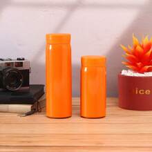1pc 304 Stainless Steel Double-Walled Vacuum Insulated Portable Cup, Minimalist Compact Mug For Outdoor, Pocket-Sized, Student Gift, 200ml/300ml Back To School
