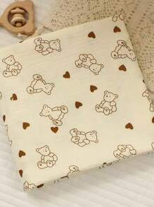 80*80cm Couverture de mousseline douce et respirante pour bébé nouveau-né, absorbante