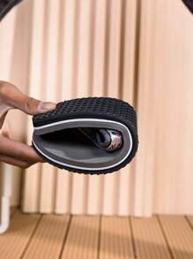 Men's Casual And Fashionable Flip Flops With Soft And Comfortable Sole, For Indoor And Outdoor Use, Unisex Coffee Brown Sandals