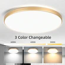 Đèn LED âm trần 220V, có thể điều chỉnh độ sáng, điều khiển từ xa hồng ngoại, kích thước lớn, thiết kế tối giản hiện đại, thích hợp cho phòng ngủ, nhà bếp, phòng khách, phòng ăn, cầu thang, tủ quần áo, gác mái, hành lang, lối vào, phòng thay đồ, nhà gỗ, cửa hàng, quán cà phê, nhà hàng, biệt thự, quán bar. - Đèn trần tròn - Xem 3