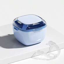 1pc Dual Layer Portable Dental Retainer Case, ABS Sealed Orthodontic Retainer Storage Box, Invisible Retainer Teeth Correction Holder Box, Odor-Proof, Moisture-Proof, Compact Design, Battery-Free, Suitable For Home And Travel Use, Portable Denture Storage Box, Household Organization Storage Container, Dual Layer Dental Box, Retainer Case, Invisible Retainer Storage Box, Summer Travel Dental Care Box - Multicolor - View 7