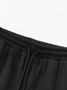 Balabala 男童快乾貨運褲，輕便透氣夏裝 - 黑色 - 查看 3