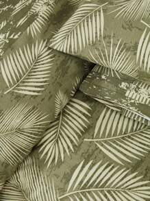 2/3pcs Single And Double Duvet Set Without Fitted Sheet | Comfortable & Elegant Bedding 200x220 160x220 - Green - View 3