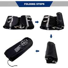 2025-New CampMax Travel Bag Wheels Large Foldable Travel Bag Wheels Black-120L - Black-120l - View 6