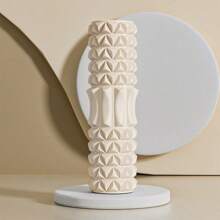 3pcs Set: EVA Foam Roller And Hand-Held Massage Ball - Muscle Relaxation Yoga Kit, Hollow Design, Fitness Roller Set, Foam Roller Yoga Pillar, Fitness Roller, Yoga Roller, Massage Equipment, Fitness Massage Roller, Hollow EVA Spike Roller, Fitness Foam Roller, Yoga And Fascia Slim Leg Equipment, Weight Loss Equipment - Multicolor - View 11