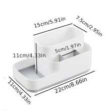 Plastic Desktop Storage Box, Outdoor Tableware Storage Box, Cosmetics Sorting Storage Box, Creative Partitioning Of Household Items To Save Space, Plastic Cosmetics Storage Box, Bathroom Storage Box, Cosmetics Storage Box, Office Desk, Cosmetics Jewelry Storage Box, Self Dumping Container