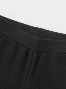 Balabala Girls' Snug Fit Flared Pants, Chic & Summer Style