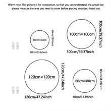 1pc Pink Rose Floral Print Carpet, Soft & Comfortable Flannel Rug, Wedding Ceremony Rug, Non-Slip Sponge Rug, Decorative Rug, Machine Washable, Suitable For Entryway, Kitchen, Bedroom, Living Room, Coffee Table, Garden, Closet, Laundry Room, Bathroom - Multicolor - View 10