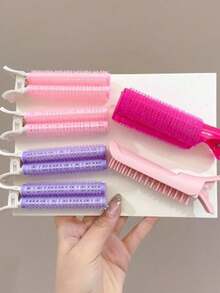 Conjunto de modeladores de cachos Air Bangs, ferramentas para ondular cabelos despojados, conjunto para ondular franjas volumosas, ferramentas de penteado, kit de penteado e acessórios para cabelo.