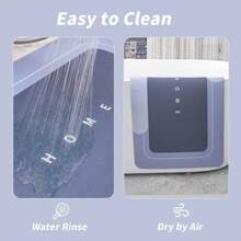 Bathroom Mat, 3 Counts/Set Non-Slip Bathroom Mat, Water Absorbent Bathroom Rug For Bathroom Living Room Kitchen Laundry Home Decor, Bathroom Accessory Home Bathroom Decor Floor Carpet Outdoor Rug Door Mat Fall Decor Bathroom Accessories Back To School Entryway Decor