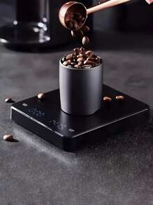 [最佳礼物][带计时器][防水]1 件多功能厨房电子秤数字咖啡秤，高精度厨房烹饪秤，意大利手持式咖啡秤，用于冲泡和滴滤咖啡的咖啡秤，3kg/0.1g 浓缩咖啡秤，带去皮功能