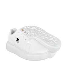 TENIS DAMA POLO L111-9 SIMIPIEL BLANCO - Blanco - Ver 1