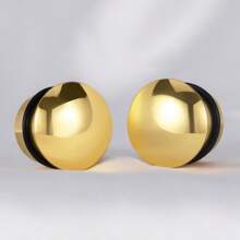 2 件装基本款经典耳塞 316 不锈钢穿孔女士身体首饰扩张器拉伸器耳钉 - 蘑菇頭實心 - 查看 25