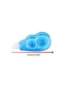 6pcs Easy-Glide Correction Tape - Instant Error Fix, Ideal For Students & Office Use