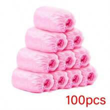 30/100 piezas Cubiertas de zapatos desechables | Protectores de zapatillas mullidas para el hogar, accesorios para zapatos, cubiertas de zapatos resistentes al polvo y a las manchas, cómodas y antideslizantes, diseñadas para proteger los zapatos en hogares, oficinas, hoteles y otros lugares, manteniendo los zapatos y los pisos limpios - Multicolor - Ver 13