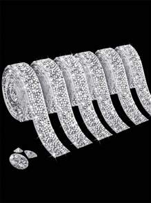 91cm Resin Drill Strip Drill With Flash Drill Hot Drill Clothing Accessories Diamond Self-Adhesive Drill Paste Jewelry Accessories