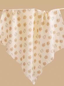 80*80cm Couverture de mousseline douce et respirante pour bébé nouveau-né, absorbante