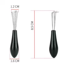 4 Stücke Kamm, Reinigungsbürste, Haarentfernungswerkzeug, Fussel-Entferner, Reinigungskralle Salon Werkzeug-Set, praktische & nützliche Bürsten, Haarstyling-Werkzeuge