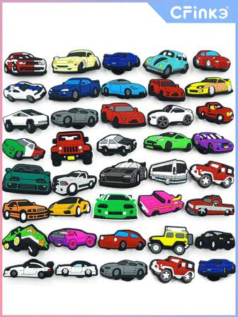 20/40pcs Random Car Model, Available With Shoes And Bags Summer, School