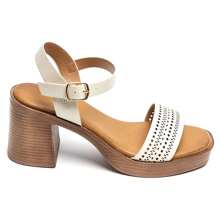 Summer Fashion Versatile Minimalist High Heel Sandals - Beige - View 5
