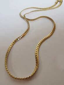 1 pièce de collier classique et rétro chic pour femmes, accessoires de collier ras-de-cou polyvalents