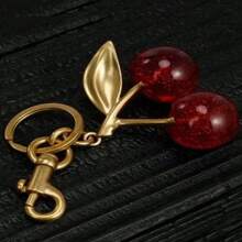 1st Cherry Sleutelhanger, Modieuze Elegante Autosleutelhouder Tas Hanger