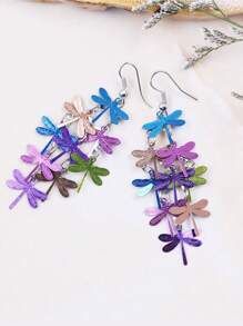 2pcs Creative Fashion Flower Earrings, Daily Decoration Accessories, Girls' Festivals, Birthdays, Parties, Anniversary Commemorative Gifts