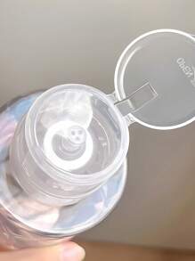 klimonla 500ml High Capacity Nail Polish Dispenser Bottle, Alcohol Liquid Distributor, Suitable For Nail Polish Remover And Liquid Storage (Highly Transparent Design) - Clear - View 4