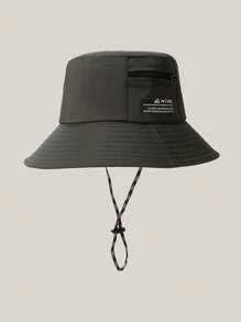 1 件户外可打包速干防水渔夫帽，带零钱袋，男女通用透气户外太阳帽，带口袋 - A - 查看 13