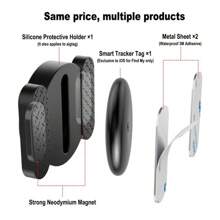GPS Tracker For Car,Mini Trackers Device With Weatherproof Magnetic Case-No Monthly Fee-Best Hidden GPS Trackers,Anti-Lost Device,Works With Apple Find My (IOS Only) - 預設 - 查看 3