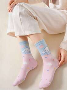 Sanrio Sanrio 4 Pairs Sanrio New Cartoon Parent-Child Socks Cute Big Ear Dog Children Socks
