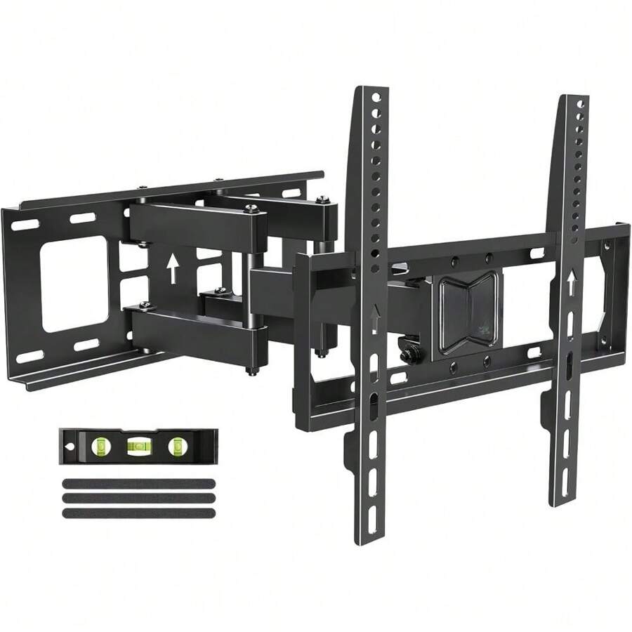 Soporte de pared para TV, homologado por UL, de 32 a 70 pulgadas, movimiento completo con giro e inclinación, VESA máx. 400 x 400 mm 400 x 400