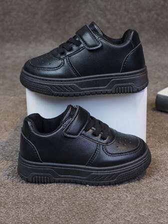 1 par spädbarn/småbarn utomhus mångsidig, ny stil, mjuk sula, hela säsongen, lämplig för sport, lek och daglig skolkläder, fashionabla fritidssneakers med tjock sula