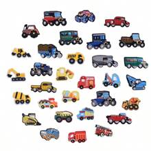 20pcs-Cartoon Car Disassembly DIY Shoe Decoration - The Perfect Christmas And Birthday Gift