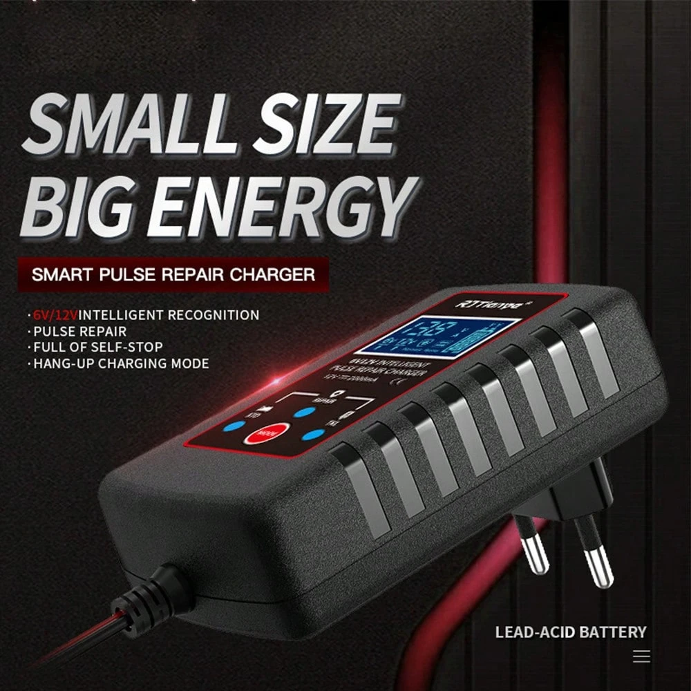 Carica Batterie Moto Unibat 6V/12V 1A - Con Reset BMS Per PB/LT - Foto 1