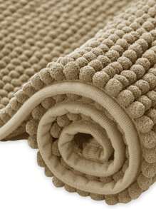 Farfallarossa 1200GSM High-Density Long Pile Microfiber Bathroom Rug, Soft And Comfortable, With Ultimate Water Absorption And Non-Slip Design, Suitable For Use In Bathrooms And Bedrooms, Enhancing The Quality And Comfort Of Life. - Brown - View 3