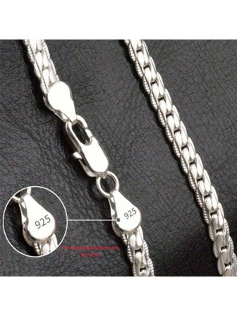 Elegant 19"" /20"" /21"" /22""/23"" /24"" Necklace - Unisex Luxury Chain For Weddings/Engagements,Timeless Fashion Jewelry Gift"