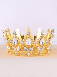 1 Peça Tiara de Liga de Zinco Elegante, Design Simples, Adequada para Casamento de Mulheres, Festival de Crianças, Festa de Aniversário, Presente do Dia das Mães