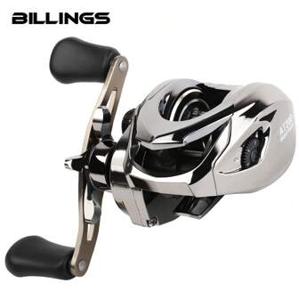 BILLINGS Baitcasting Fishing Reel With Magnetic Brake System,7.2:1 High-Speed Gear Ratio,High Strength Metal Spool,LightWeight ,Suitable For Freshwater And Saltwater