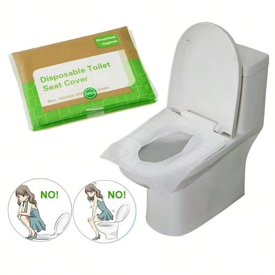 Disposable Toilet Seat Covers, Convenient To Carry, Clean And Hygienic