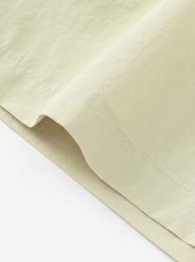 Balabala Pantalones cortos casuales de pierna recta para niños y niñas, cómodos y