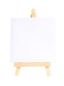1 pieza que consta de un lienzo de aceite de 10cm x 10cm y un pincel para practicar pintura al óleo y acuarela - perfecto para proyectos de arte DIY.