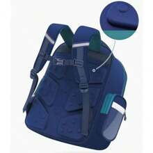 School Backpacks For Elementary School Students, Boys And Girls From First To Sixth Grade, Spine Protection And Load Reduction, British Children's Backpack - Màu tím hoa cà - Xem 5